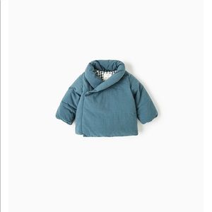 Zara Baby Girl Puffer Coat.
